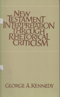 Image of New Testament Interpretation Through Rhetorical Criticism