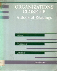 Image of Organizations Close-Up A book Of Readings
