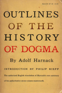 Image of Outlines Of The History Of Dogma