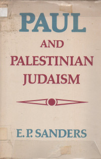 Image of Paul and Palestinian Judaism