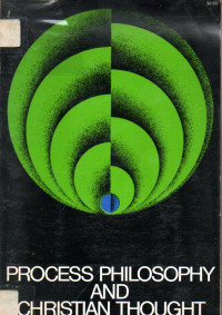 Image of Process Philosophy and Christian Thought