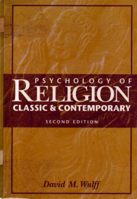 Image of Psychology of Religion Classic & Contemporary (Second Edition)