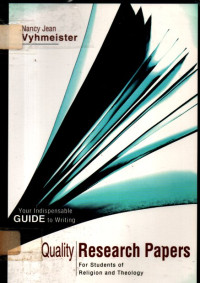 Image of Quality Research Papers (For Students of Religion and Theology)