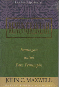 Image of Renungkanlah Renungan untuk Para Pemimpin