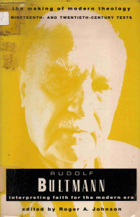 Image of Rudolf Bultmann : interpreting faith for the modern era
