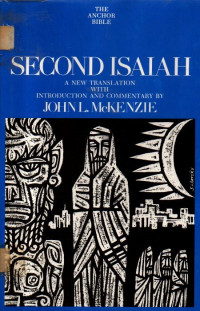 Image of Second Isaiah (The Achor Bible) Volume 20