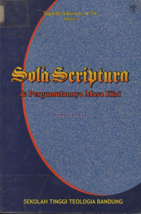 Image of Sola Scriptura dan Pergumulannya Masa Kini