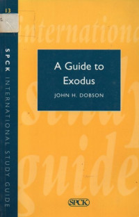 Image of SPCK International Study Guide 13: A Guide To Exodus