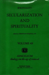 Image of Spirituality: Secularization And Spirituality