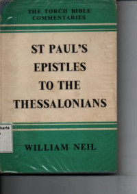 Image of St Paul's Epistles to The Thessalonians