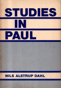 Image of Studies in Paul : Theology for the Early Christian Mission