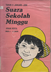 Image of Suara Sekolah Minggu umur 4-5 tahun 2