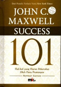 Image of Success 101 (Hal-hal yang harus diketahui oleh Para Pemimpin)