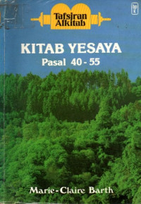 Image of Tafsiran Alkitab Kitab Yesaya Pasal 40-45