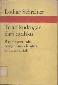 Image of Telah Kudengar Dari Ayahku