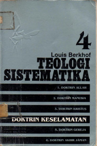 Image of Teologi Sistematika, vol 4 Doktrin Keselamatan