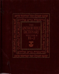 Image of The Anchor Bible Dictionary (Volume 3) H-J