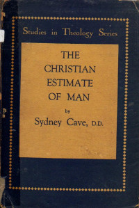 Image of The Christian Estimate Of Man