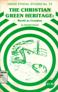 Image of The Christian Green Heritage: World as Creation