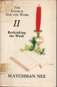 Image of The Church and The Work II Rethinking the Work