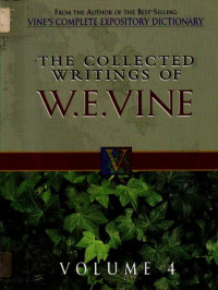 Image of The Collected Writing of W.E.Vine (Volume 4)