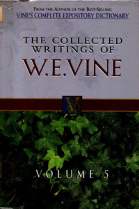Image of The Collected Writing of W.E.Vine (Volume 5)