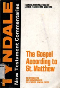 Image of The Gospel According To ST. Matthew