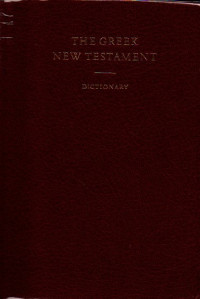Image of The Greek New Testament (Dictionary)