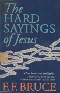 Image of The hard sayings of Jesus