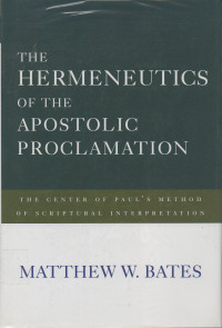 Image of The Hermeneutics of The Apostolic Proclamation