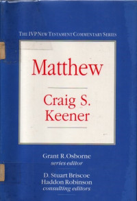 Image of The IVP new testament commentary series: Matthew