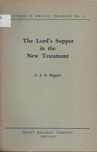 Image of The Lord's supper in the New testament