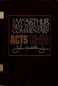 Image of The MacArthur New Testament Commentary (Acts 13-28)