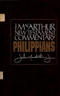 Image of The MacArthur New Testament Commentary (Philippians)