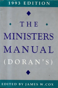 Image of The Ministers Manual (Doran's) 1993 Edition