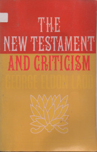 Image of The New Testament And Criticism