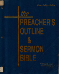 Image of The Preacher's Outlines & Sermon Bible (Master Subject Index)