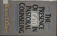 Image of The Presence of God In Pastoral Counseling