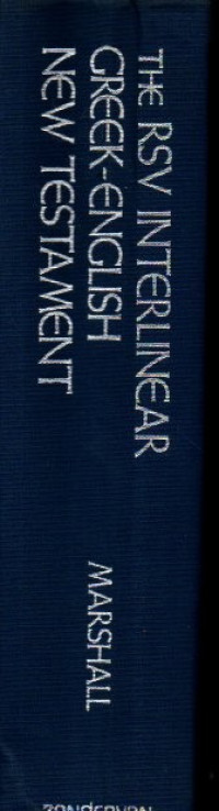 Image of The R.S.V. Interlinear Greek-English New Testament