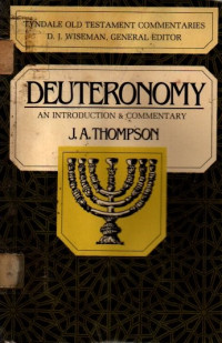 Image of The Tyndale Old Testament Commentaries- Deuteronomy
