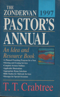 Image of The Zondervan 1997 Pastor's Annual