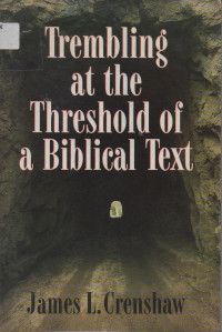 Image of Trembling at the Threshold of a Biblical Text