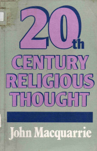 Image of Twentieth Century Religious Thought