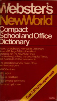 Image of Webster's New World Dictionary