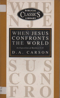 Image of When Jesus Confronts The World