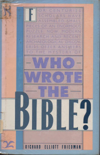 Image of Who Wrote The Bible