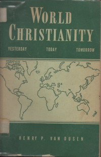Image of World Christianity Yesterday Today Tomorrow